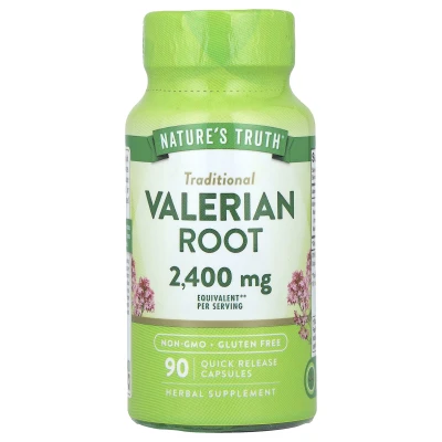 Nature's Truth - Valerian Root | 90 Quick Release Capsules (1 | 200 mg per Capsule)