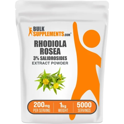 Rhodiola Extract (3% Salidroside) Powder 1 Kilogram (2.2 lbs)