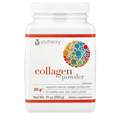 Youtheory - Collagen Powder | Vanilla | 10 oz (283 g)
