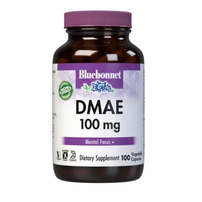 Bluebonnet Nutrition - DMAE | 100 mg | 100 Vegetable Capsules