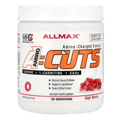 ALLMAX - ACUTS | Amino-Charged Energy | Goji Berry | 7.4 oz (210 g)