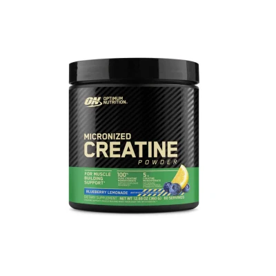 Optimum Nutrition Micronized Creatine Blueberry Lemonade Flavor Powder 360g