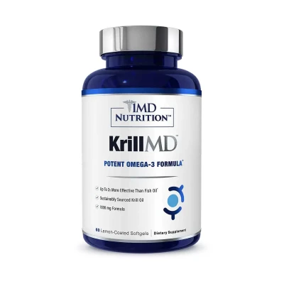 1 Md Nutrition Krill Md™ Potent Omega-3 Formula 60 Lemon-Coated Softgels