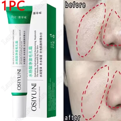 Salicylic Acid Pore Clearing Cream Shrink Pores Remove Blackheads Acne Brighten Moisturizing Smooth Skin Care