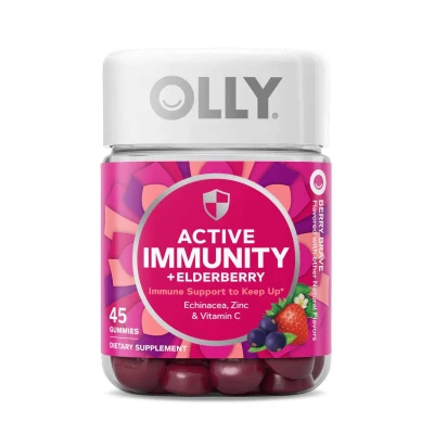 Olly Active Immunity Berry Brave 45 Gummies