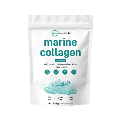 Micro Ingredients Marine Collagen Unflavoured Powder 454g