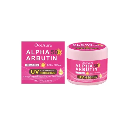 Alpha Arbutin Body Cream Repair Rough Dullness Anti Drying Body Moisturizer Uv Protection Reduce Melanin Skin Brightening Lotion