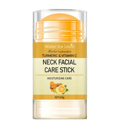 Turmeric&Vitamin C Neck Facia Care Wrinkle Lines Lifting Whitening Tighten Double Chin Anti-age Rejuvenation Skin Care
