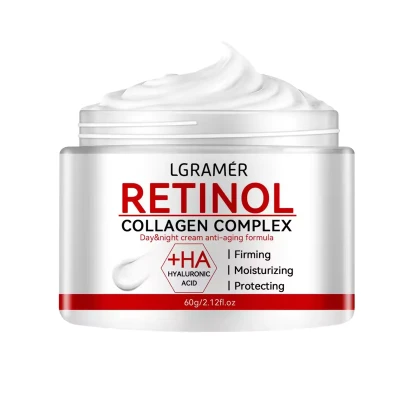 2pcs Retinol Lifting Firming Cream Collagen Smooth wrinkles Face Cream For Moisturizer Whitening Brighten Skin Products
