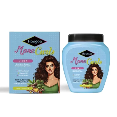 Leave-In Conditioner for Curl and Dry Hair Non-stick Hydrates Moisturize Shiny Nourishing Smoothing Anti-Frizz Care Cream