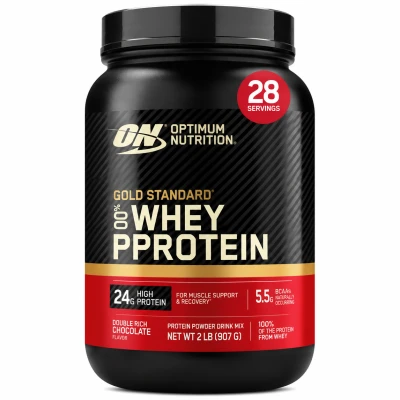Optimum Nutrition Gold Standard 100% Whey Protein Powder 7 lb Double Rich Chocolate