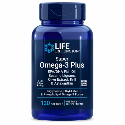 Life Extension Super Omega-3 Plus 12 Softgels