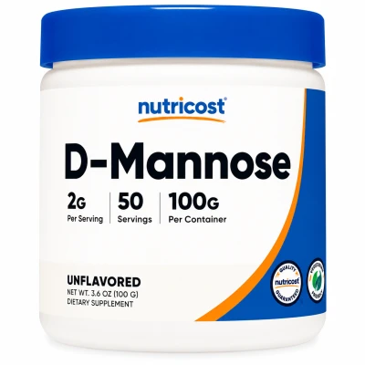 Nutricost D-Mannose Powder Unflavoured 100 g