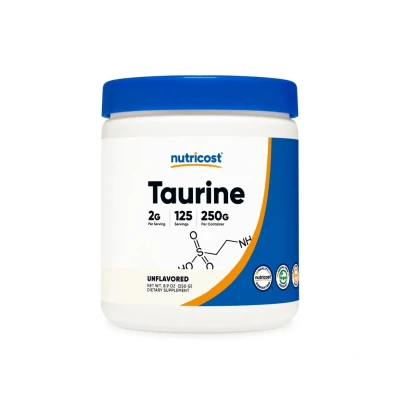 Nutricost Taurine 250g 125 Powder