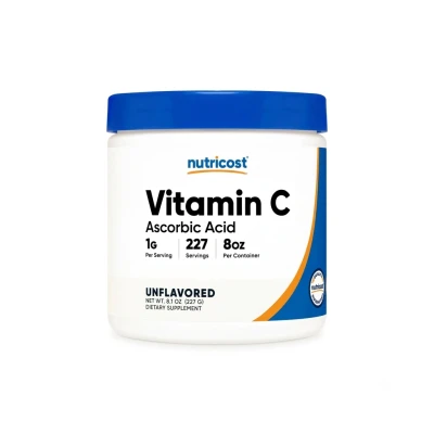 Nutricost Vitamin C (Ascorbic Acid) 227g Powder