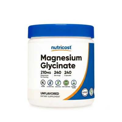 Nutricost Magnesium Glycinate 250g Powder
