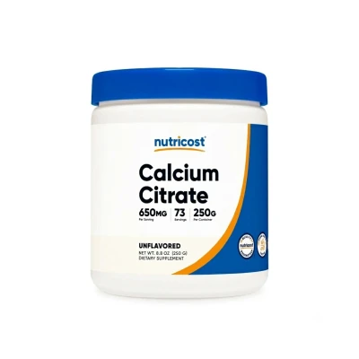 Nutricost Calcium Citrate 250g 73 Powder