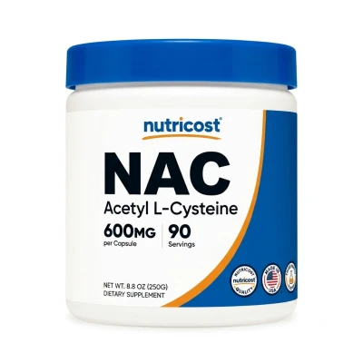 Nutricost NAC Acetyl L-Cysteine 600mg 90 Powder