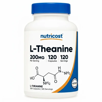 Nutricost L-Theanine 200mg 120 Capsules