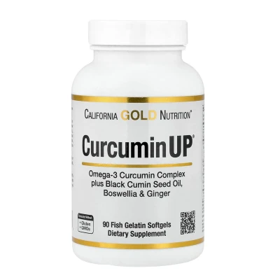 California Gold Nutrition CurcuminUP™ 90 Fish Gelatin Softgels