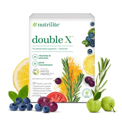 Nutrilite Double X Multivitamin 10 day Supply 20 Packets