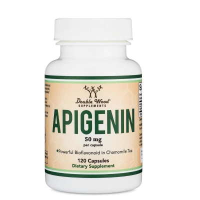 Double Wood Suplement Apigenin 500mg 120 Capsule