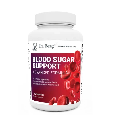 Dr. Berg Blood Sugar Support Advanced Formula 120 Capsules