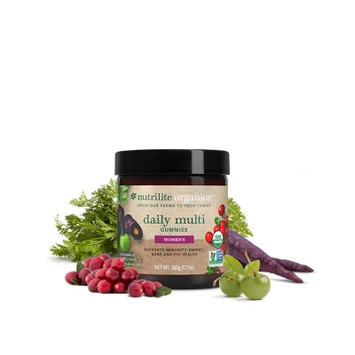 Nutrilite Organics Women’s Daily Multi Gummies 120 Gummies