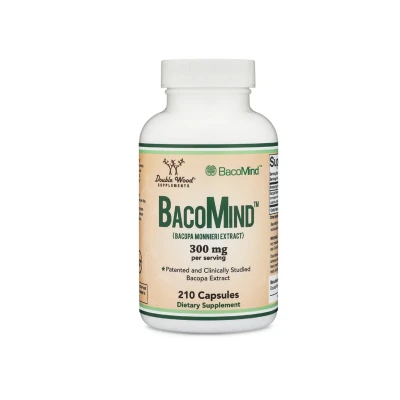 Double Wood Supplement Bacomind Bacopa Extract Supplement 350mg 210 Capsule