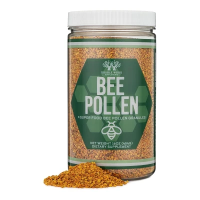 Double Wood Supplement Bee Pollen 16OZ (454G)