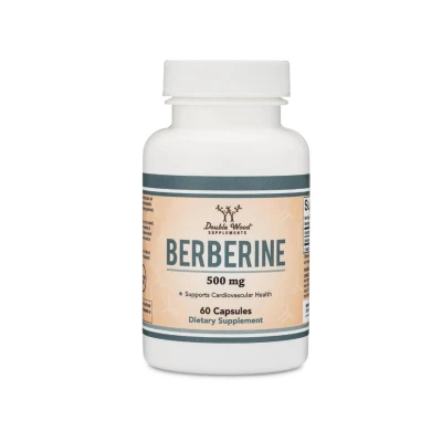 Double Wood Supplement Berberine 500mg 60 Capsule