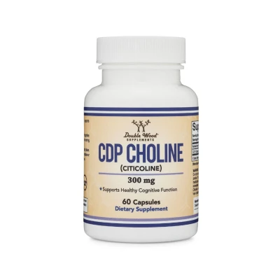 Double Wood Supplement CDP Choline 300mg 60 Capsule