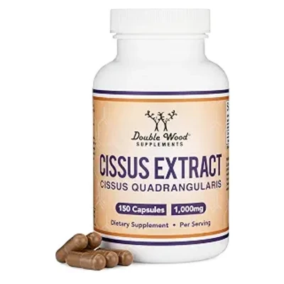 Double Wood Supplement Cissus Quadrangularis Extract 1000mg 150 Capsule
