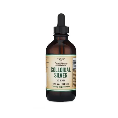 Double Wood Supplement Colloidal Silver 20ppm 4fl.oz (120ml)