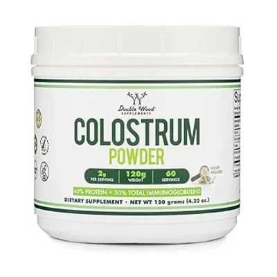 Double Wood Supplement Colostrum Powder 120g 2g 60 Serving