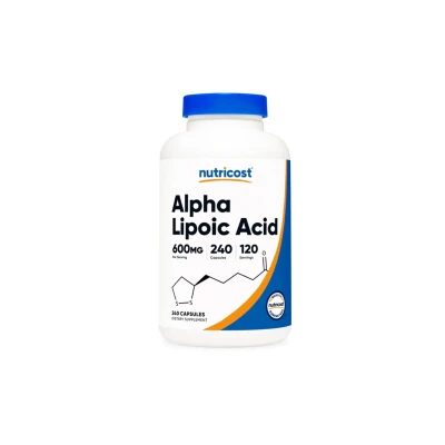 Nutricost Alpha Lipoic Acid 600mg 120 Capsules