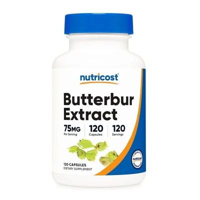 Nutricost Butterbur Extract 75mg 120 Capsules