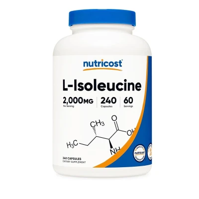 Nutricost L-Isoleucine 2000mg 240 Capsules
