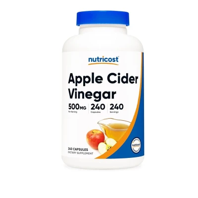 Nutricost Apple Cider Vinegar 2500mg 120 Capsules