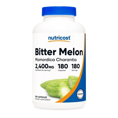 Nutricost Bitter Melon (Momordica Charantia) 2400mg 180 Capsules