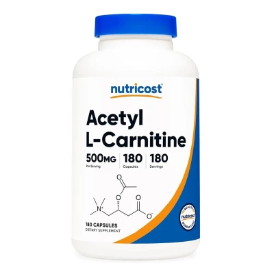 Nutricost Acetyl L-Carnitine 500mg 180 Capsules