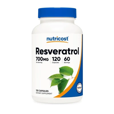 Nutricost Resveratrol 700mg 120 Capsules