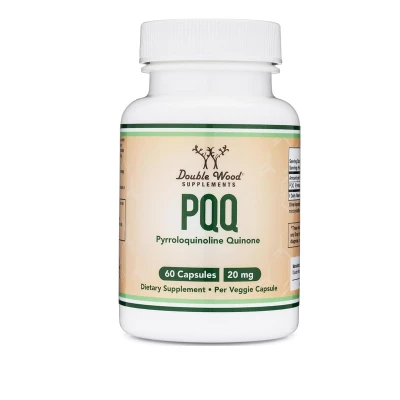 Double Wood Suplement PQQ (Pyrroloquinoline quinone) 20mg 60 Capsule