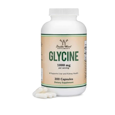 Double Wood Suplement Glycine 1000mg 300 Capsule