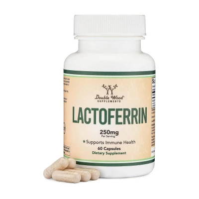 Double Wood Suplement Lactoferrin 250 Mg 60 Capsule