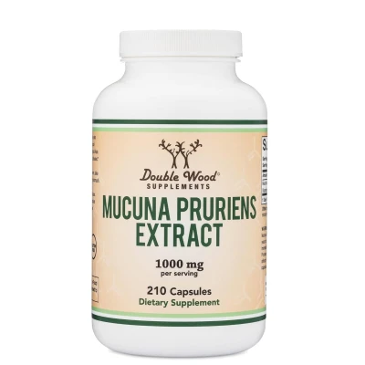 Double Wood Suplement Mucuna Pruriens 1000mg 210 Capsule