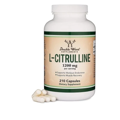 Double Wood Suplement L-Citrulline 1200mg 210 Capsule