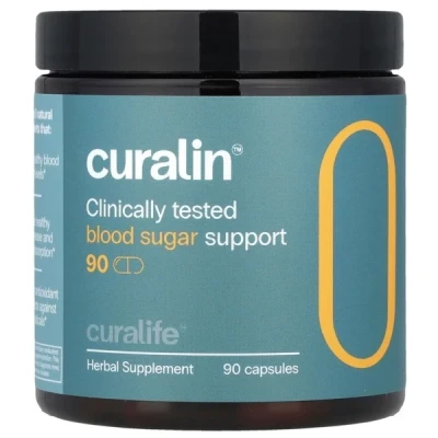 CuraLife - Curalin Blood Sugar Support | 90 Capsules