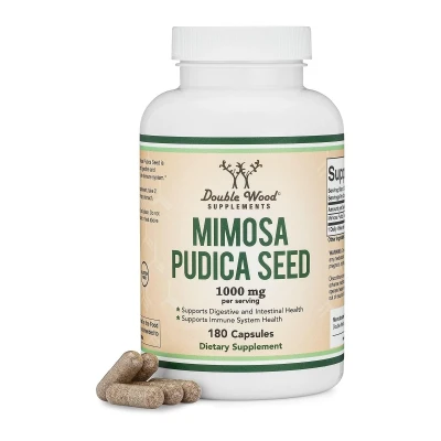 Double Wood Suplement Mimosa Pudica Seed 1000mg 180 Capsule