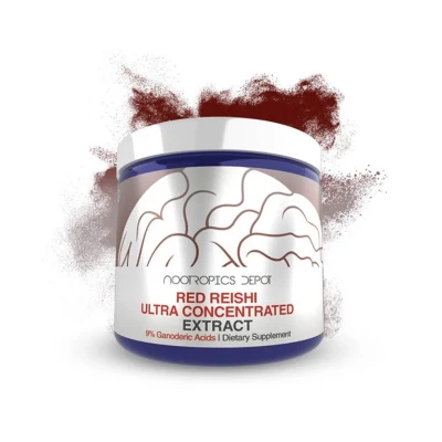Nootropics Depot Red Reishi 500mg 60 Capsules